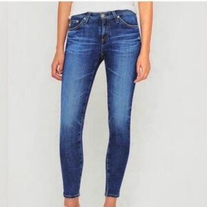 Adriano Goldschmied Women’s The Prima Crop Skinny Jeans medium wash